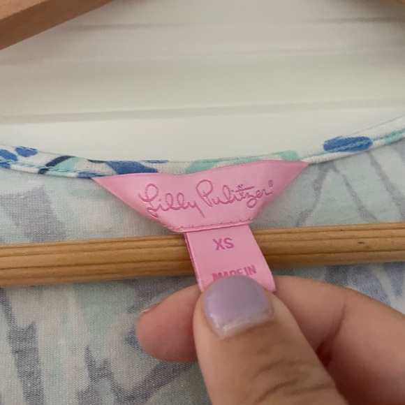 Lilly Pulitzer Paulina Jumpsuit Indigo Sunset Swim Beach Tropical - Picture 6 of 8